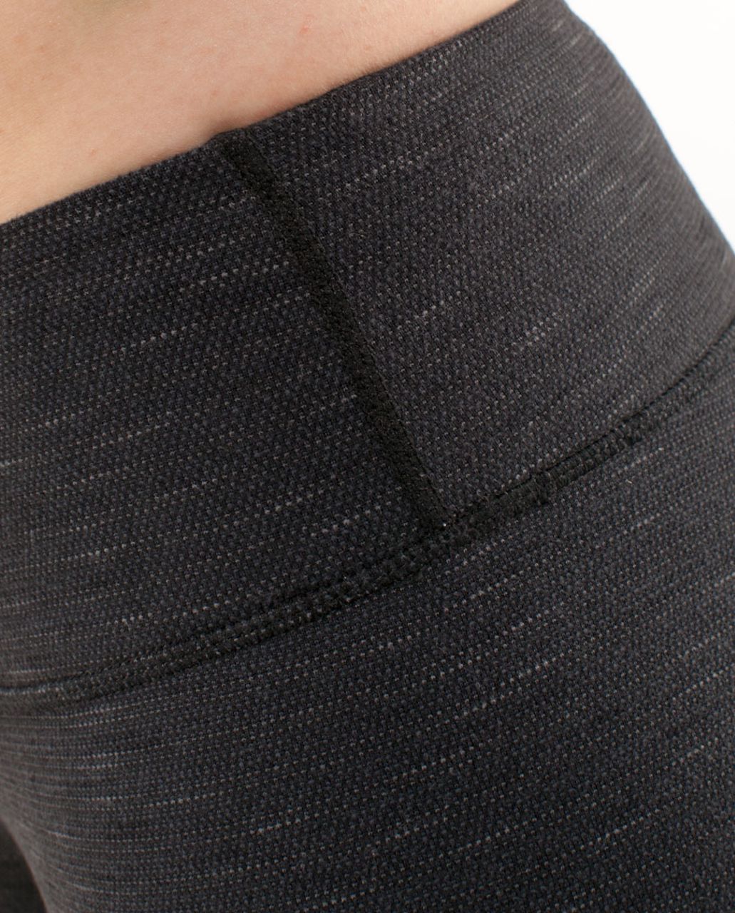 Lululemon Wunder Under Pant *Pique - Black Pique