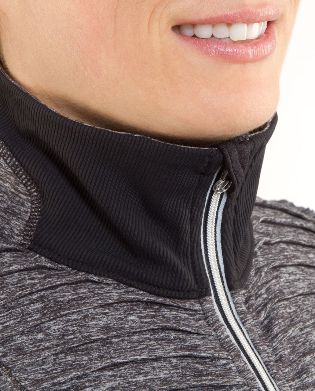 Lululemon Run: Your Heart Out Pullover - Heathered Black - lulu fanatics