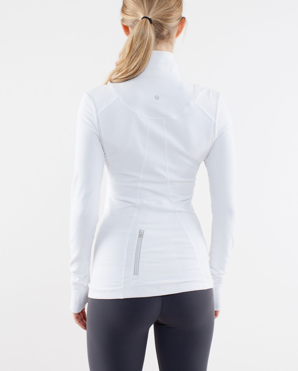 Lululemon Run:  Your Heart Out Pullover - White
