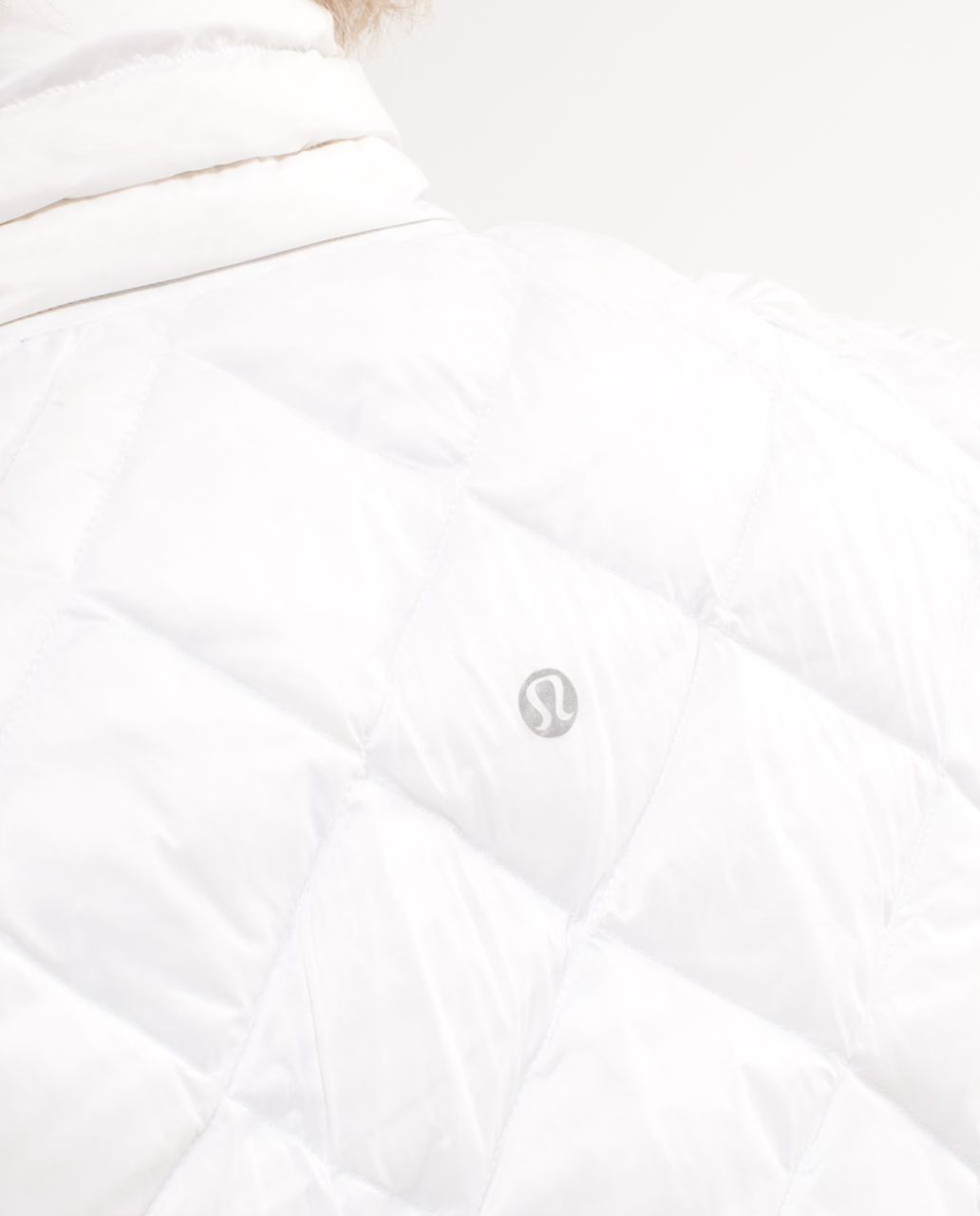 Lululemon Run:  Turn Around Jacket - White /  Grey Houndstooth