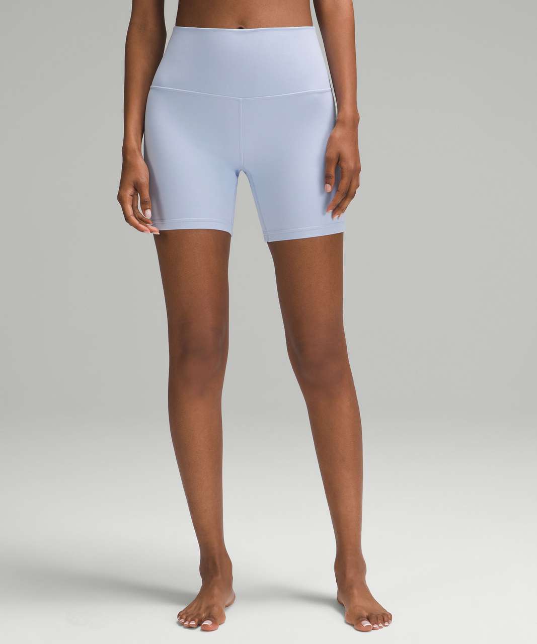 Lululemon Align High-Rise Short 4 - Pastel Blue - lulu fanatics