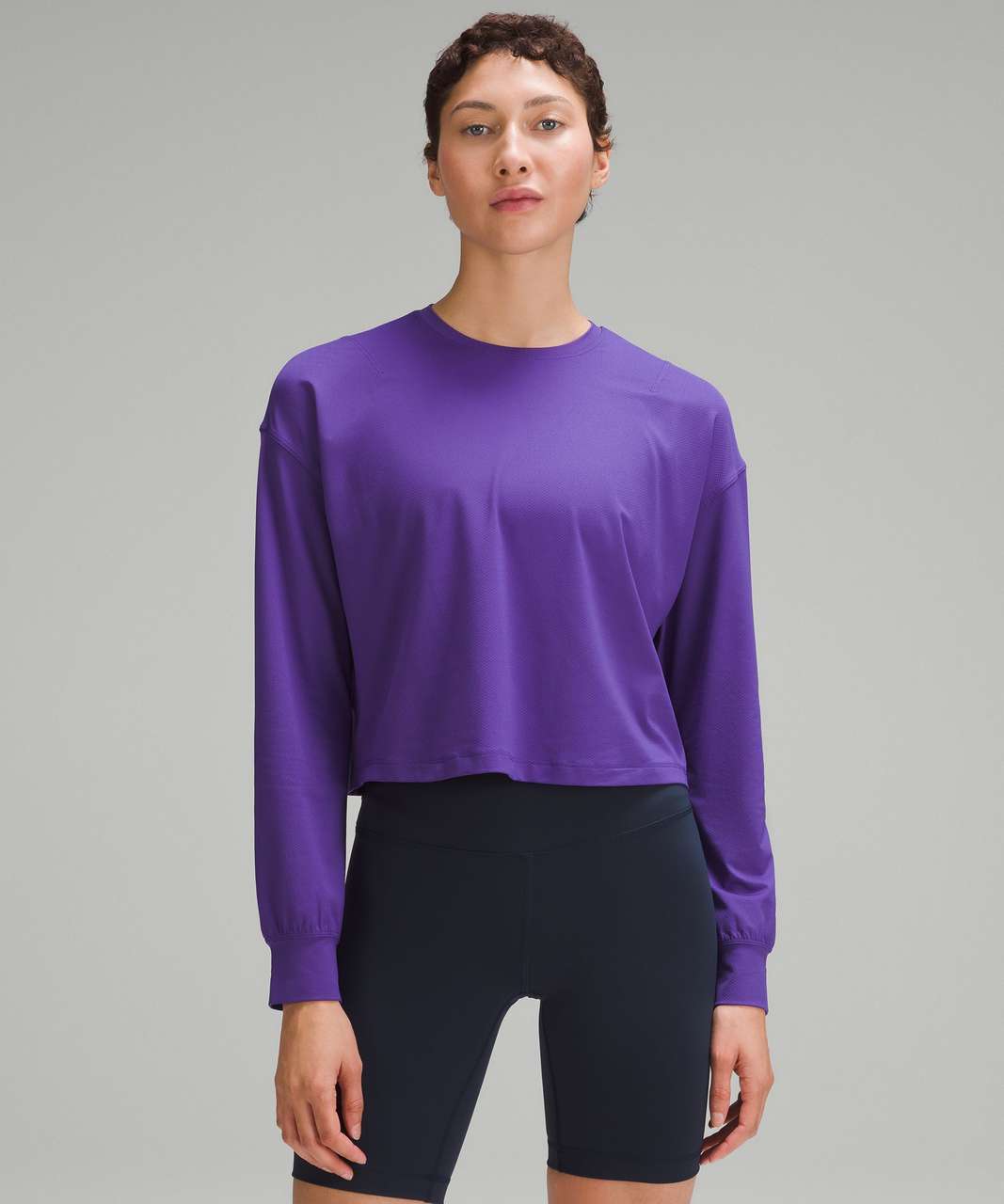 Lululemon Abrasion-Resistant Training Long-Sleeve Shirt - Petrol