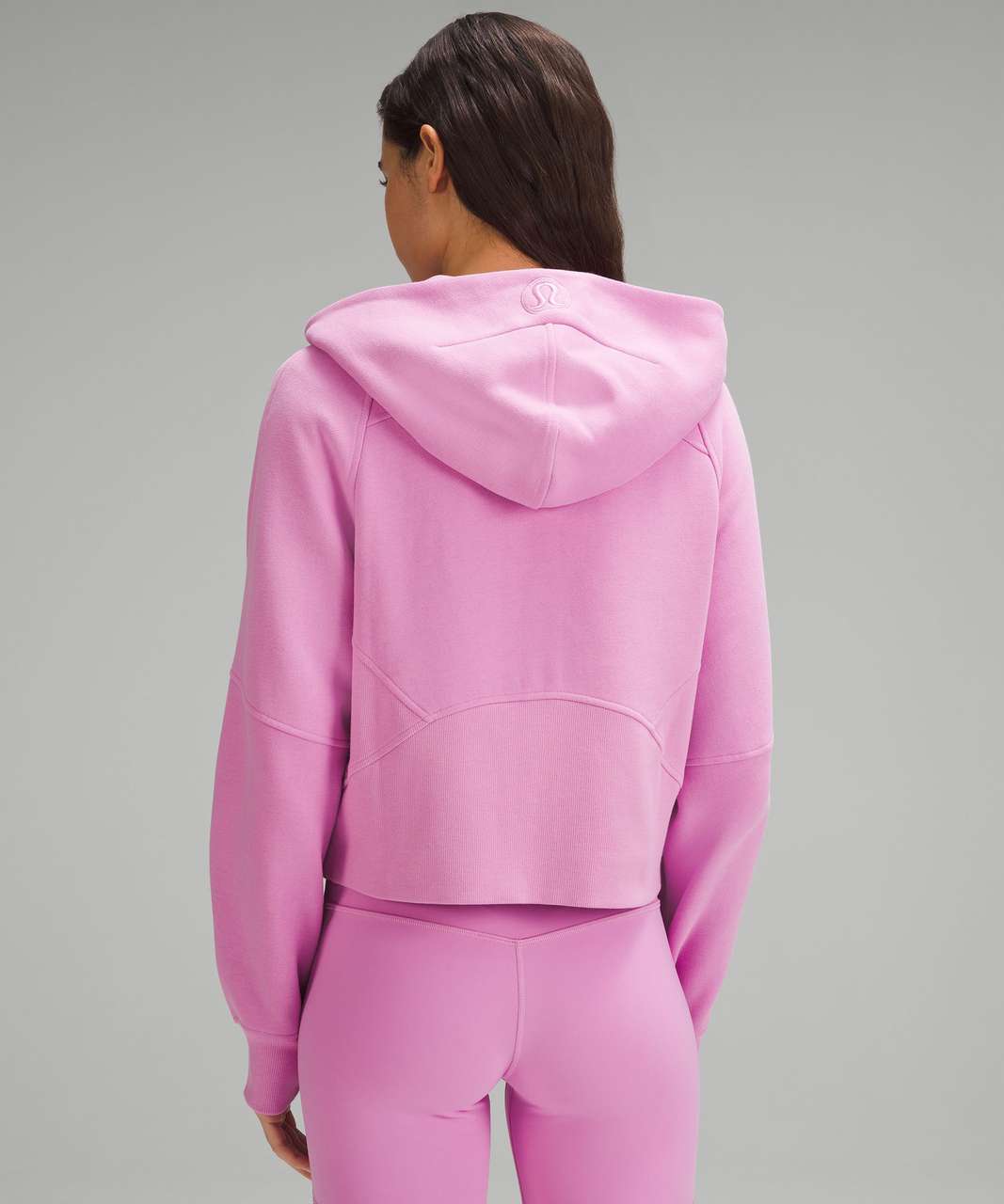 Lululemon Scuba Oversized Full-Zip Hoodie - Dahlia Mauve - lulu fanatics