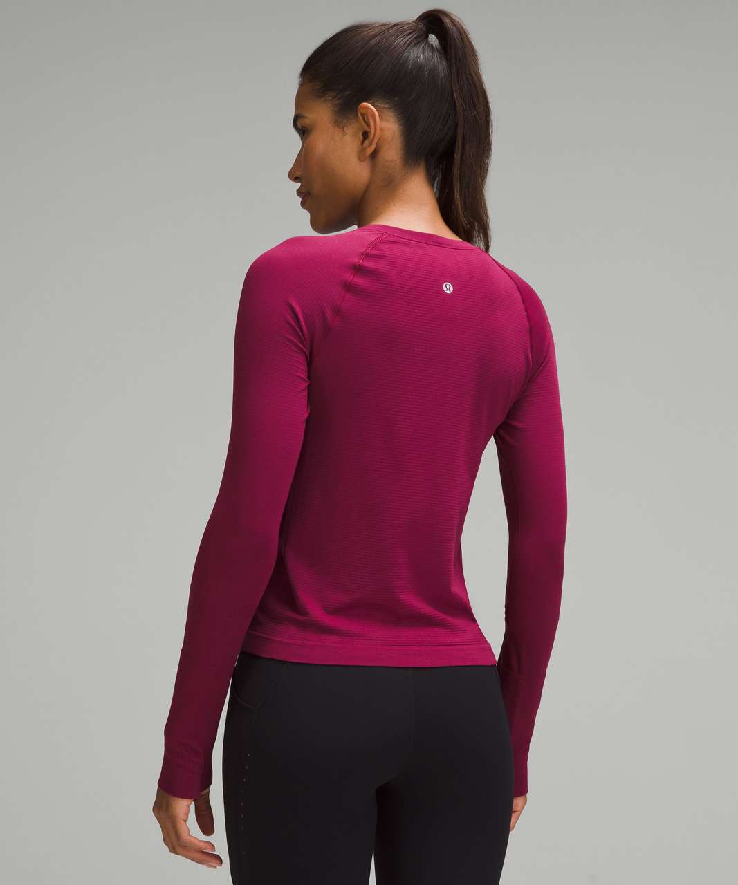 NWT Lululemon Swiftly Tech Long Sleeve Shirt 2.0 Race Length - Pink Peony  Size 4