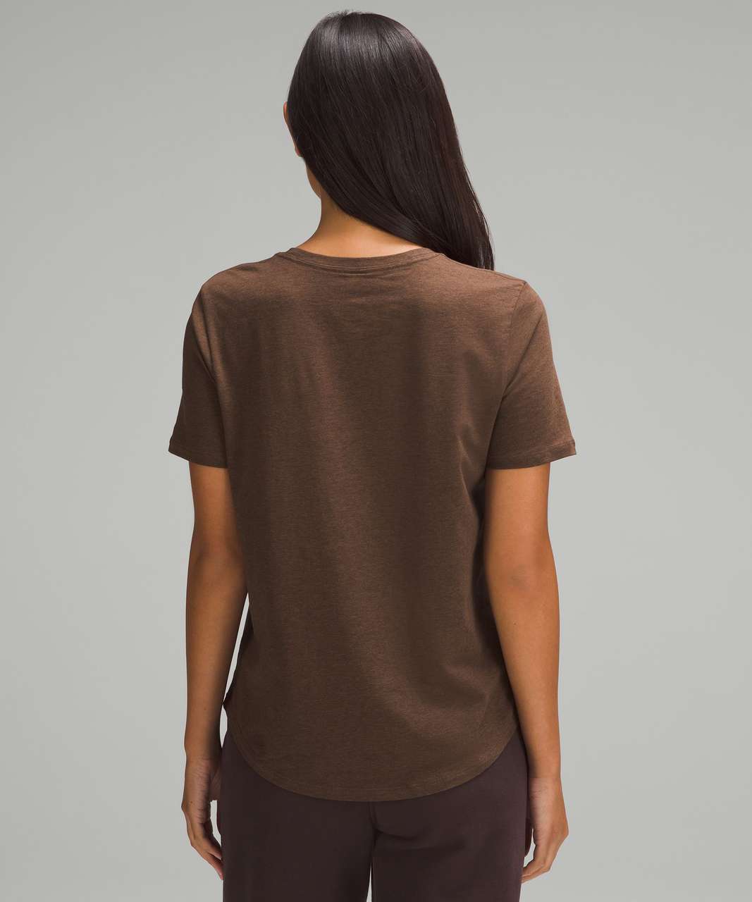 Lululemon Love Crewneck T-Shirt - Heathered Java