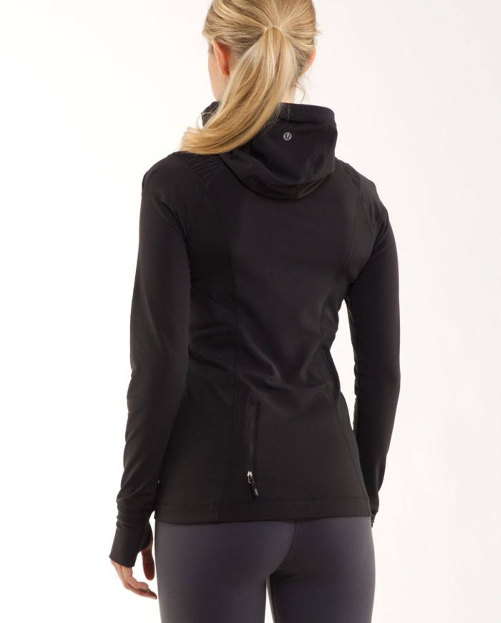 Lululemon Run: For It Pullover - Black - lulu fanatics