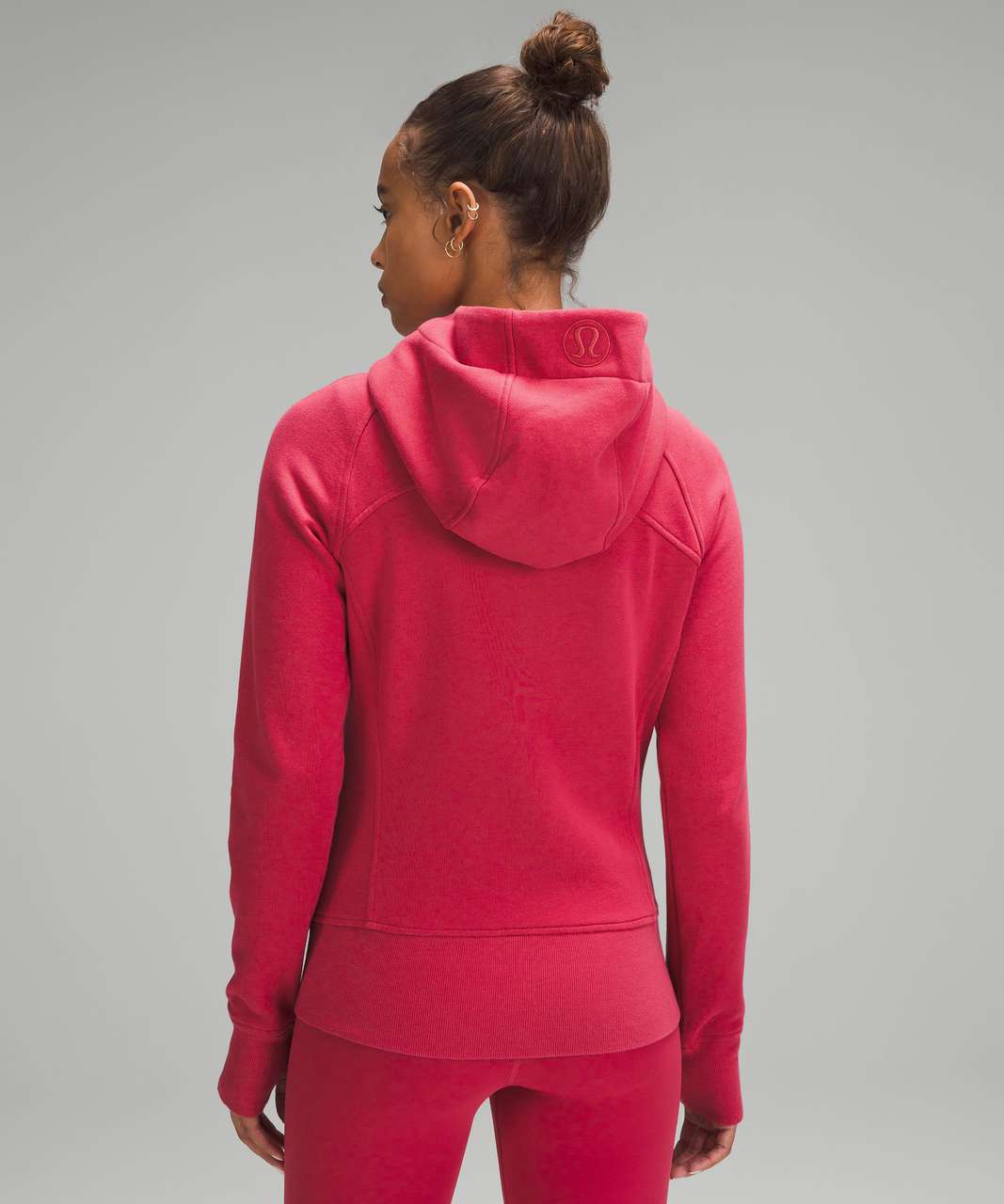 Lululemon Scuba Full-Zip Hoodie - Vintage Rose