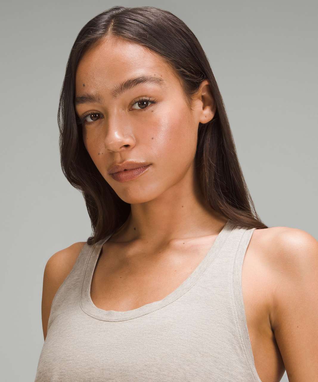 Lululemon Love Tank Top - Heathered Riverstone