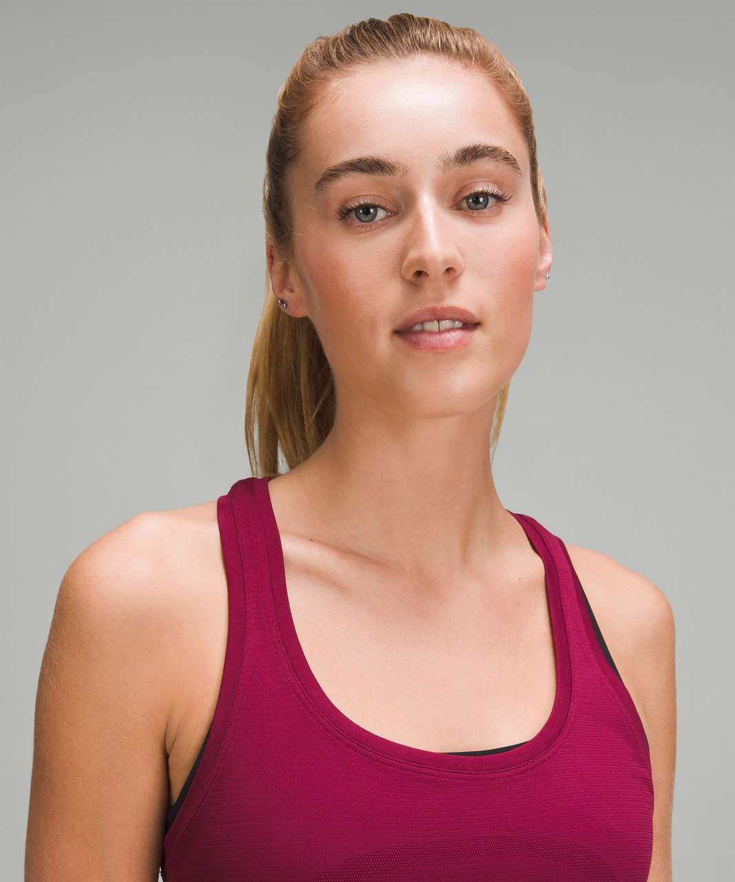 Body Glove Womens Inhale Racerback Tank Top in Peach, Size Small, Nylon/Spandex