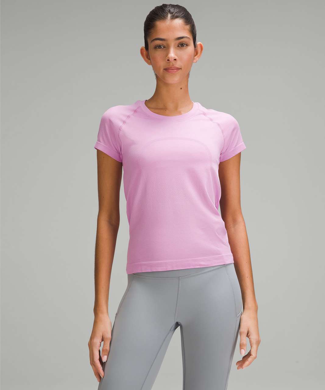 Lululemon Swiftly Tech Short-Sleeve Shirt 2.0 *Race Length - Dahlia Mauve / Dahlia Mauve