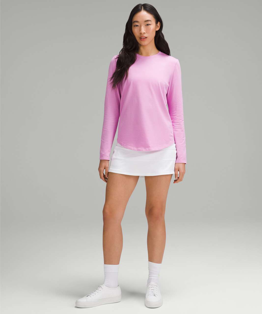 Lululemon Love Long-Sleeve Shirt - Dahlia Mauve