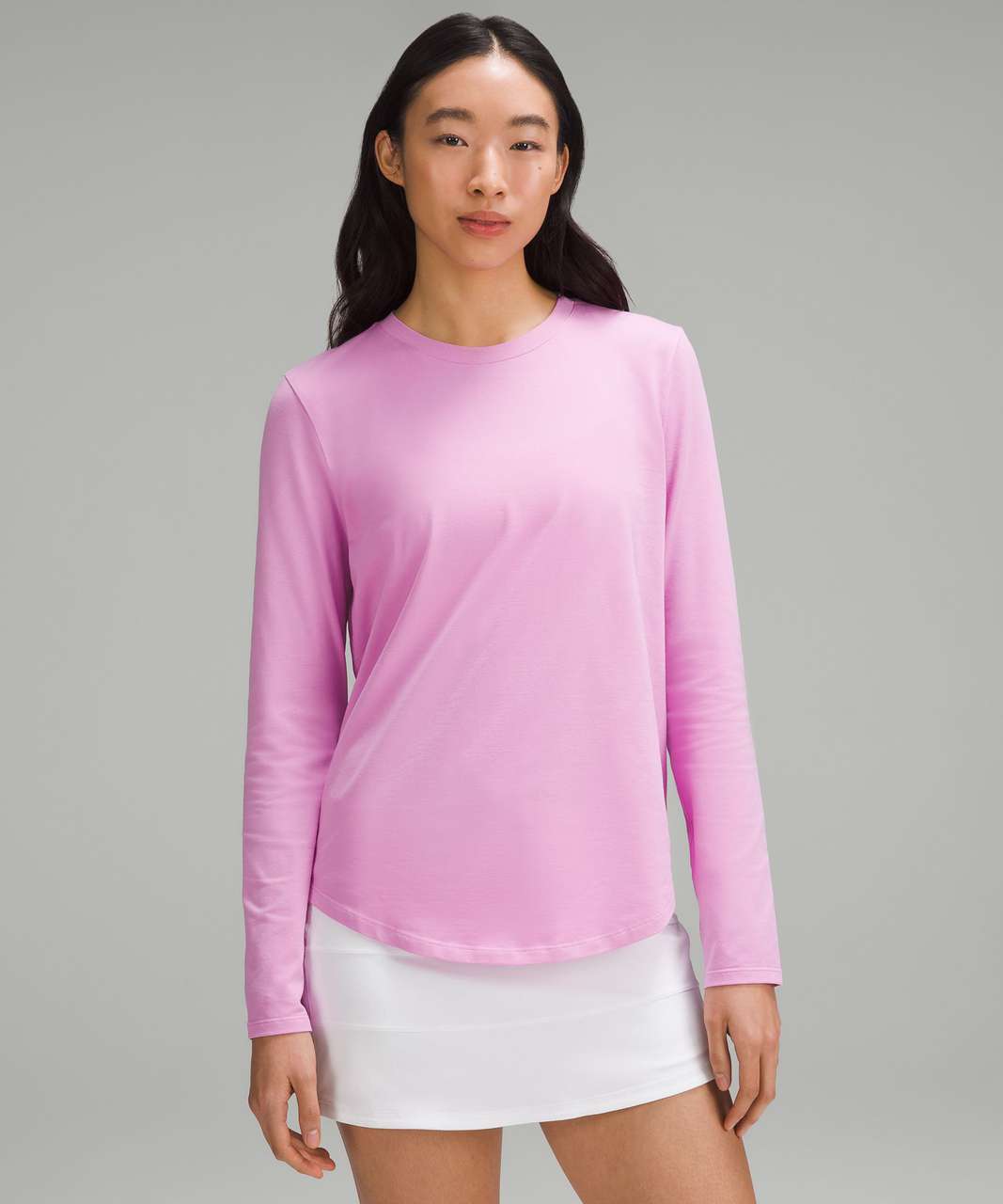 Lululemon Swiftly Tech Long Sleeve Crew - Vintage Mauve / Vintage Mauve -  lulu fanatics