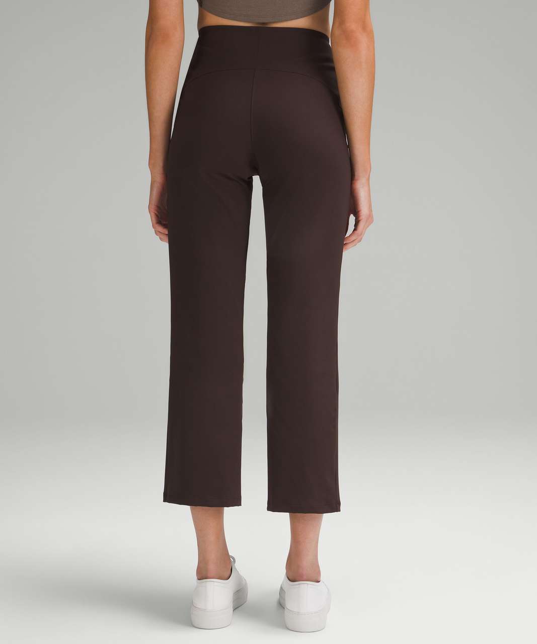 Lululemon Smooth Fit Pull-On High-Rise Cropped Pant - Espresso