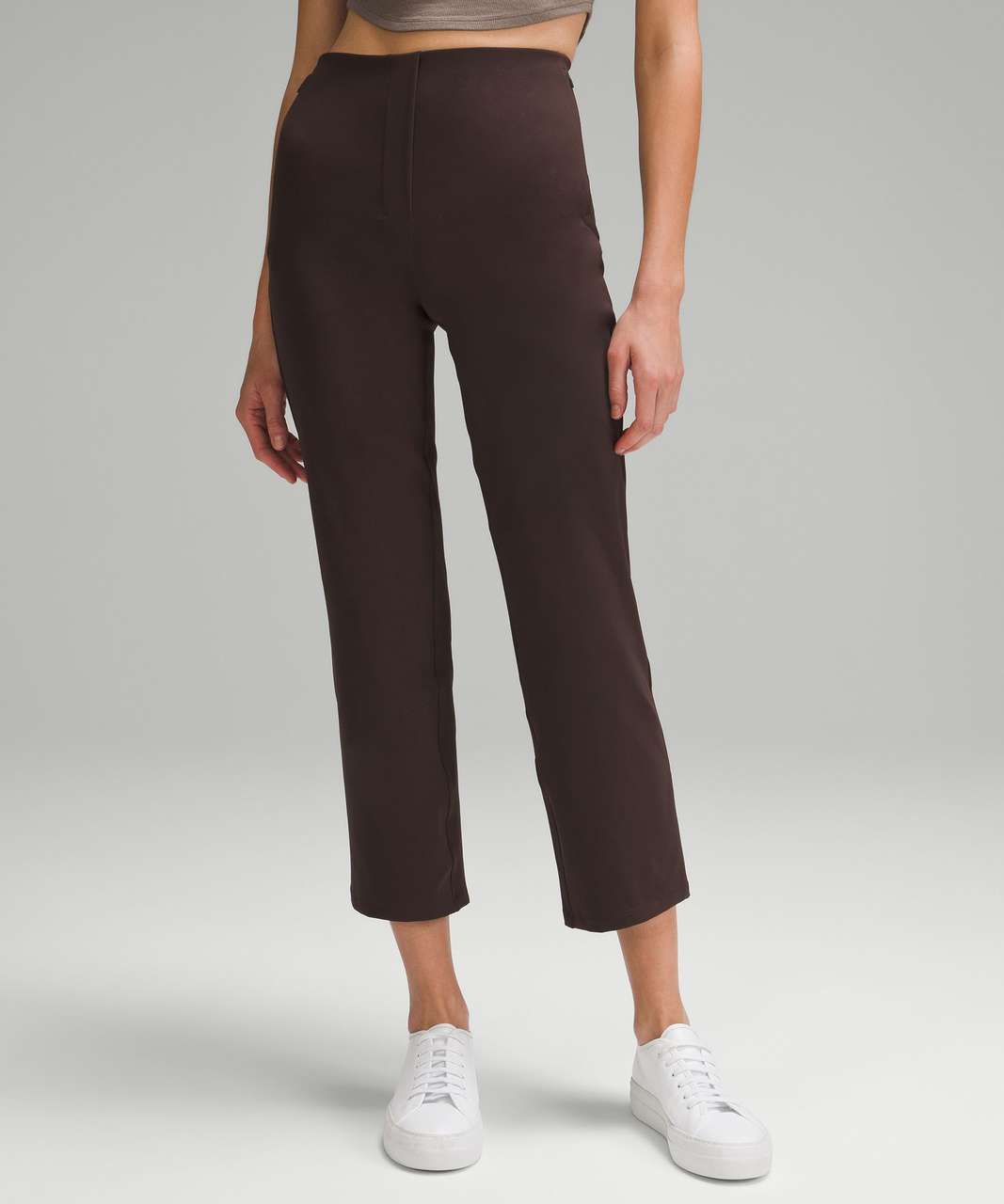 Lululemon Smooth Fit Pull-On High-Rise Cropped Pant - Espresso