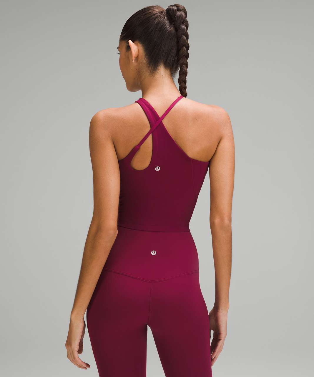 Lululemon Align™ Cropped Tank Top - Size 8 - Pale Raspberry PLBR