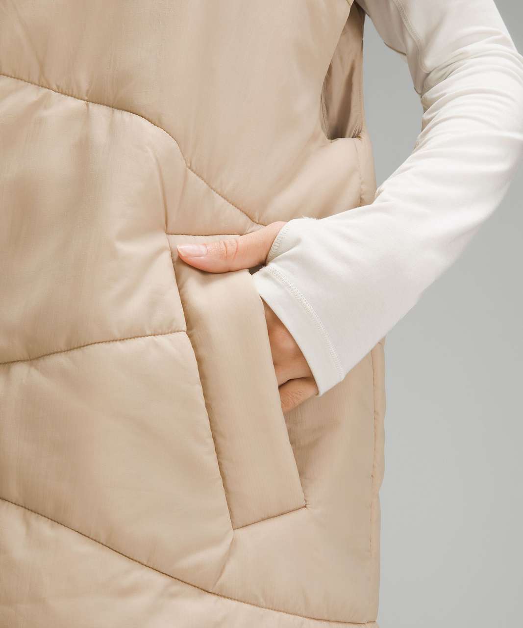 Lululemon lab 3-in-1 Coat - Natural Ivory / Frontier - lulu fanatics