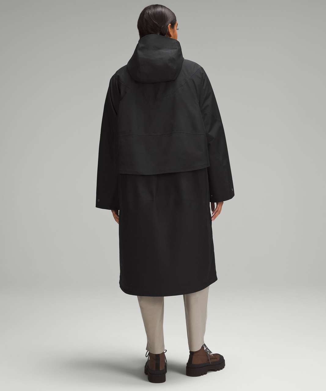 Lululemon 3-in-1 Insulated Rain Coat - Black
