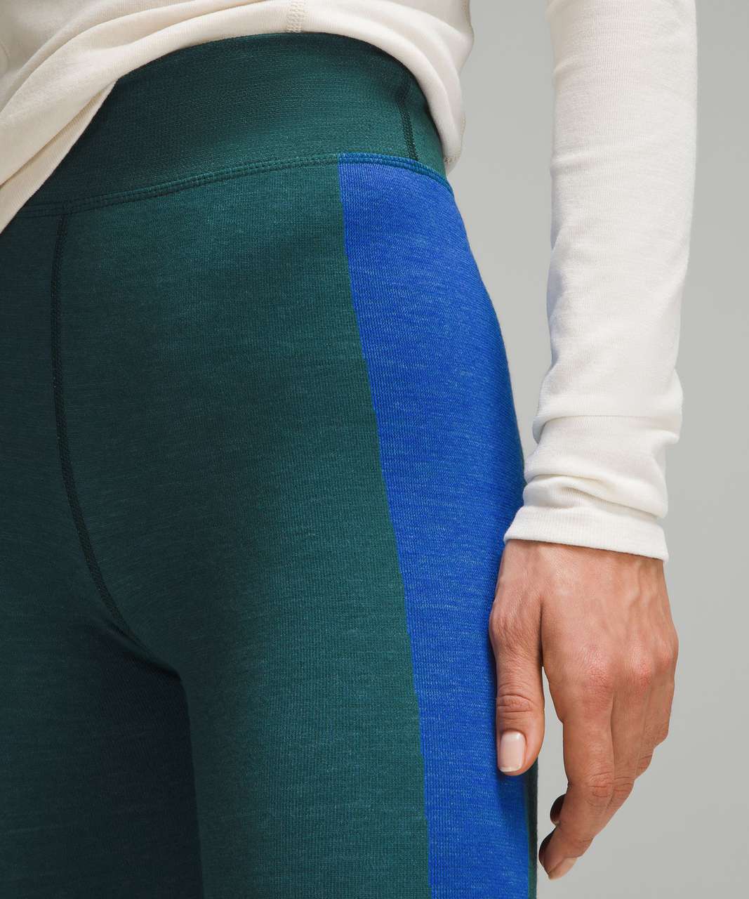 Lululemon Keep the Heat Thermal High-Rise Tight 28" *Colourblock - Storm Teal / Blazer Blue Tone