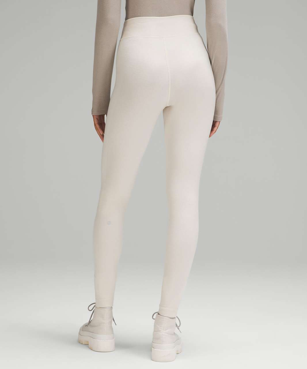 Lululemon Keep the Heat Thermal High-Rise Tight 28" *Colourblock - Natural Ivory / Bone