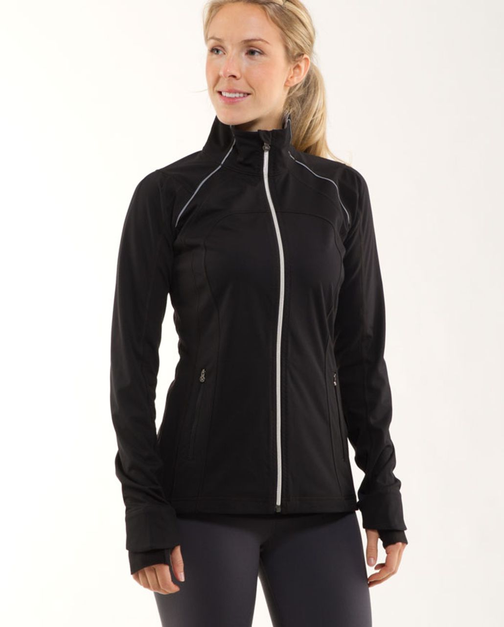 Lululemon Run:  Stay On Course Jacket - Black