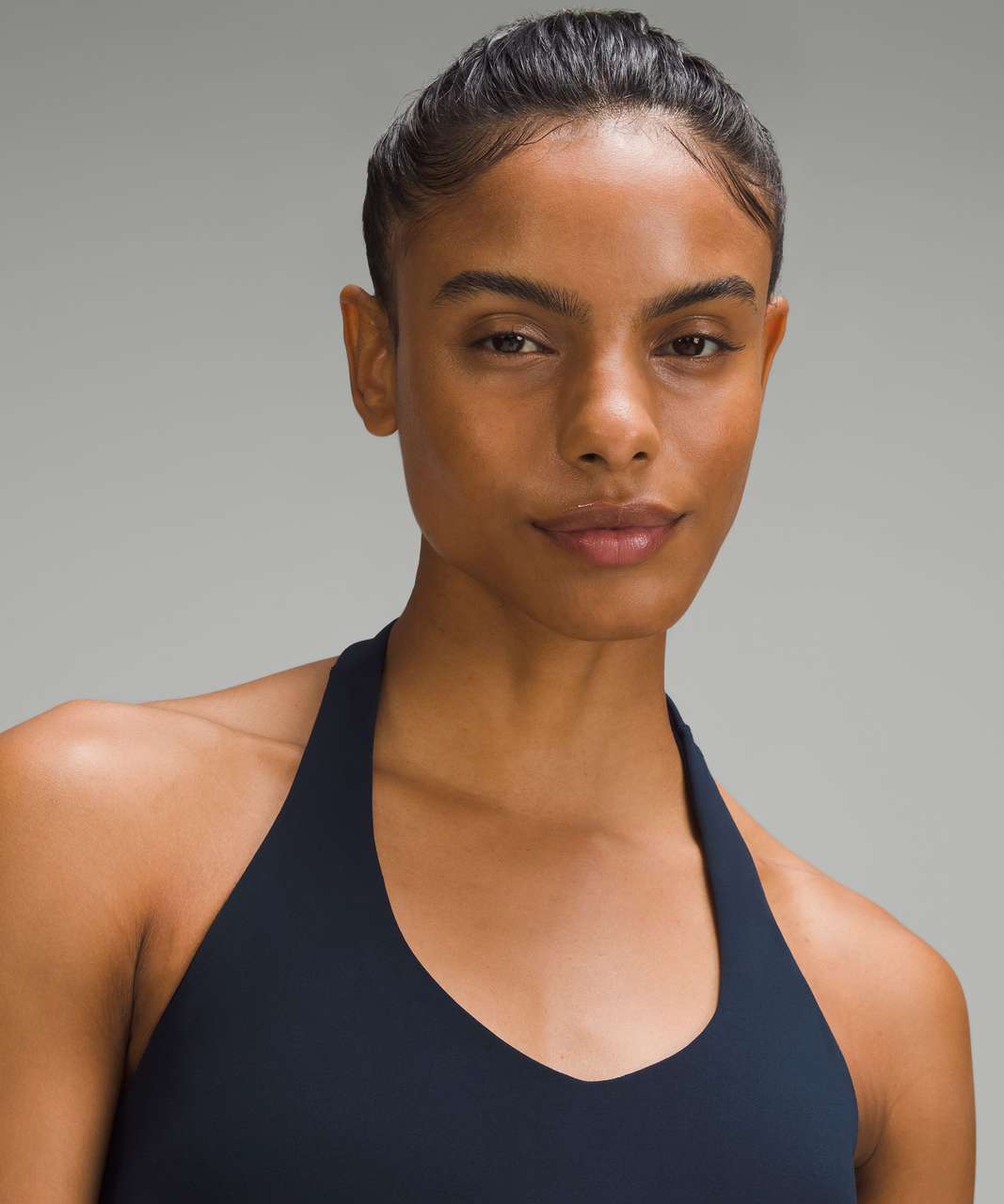 Lululemon Align Halter Bodysuit 25 - True Navy - lulu fanatics