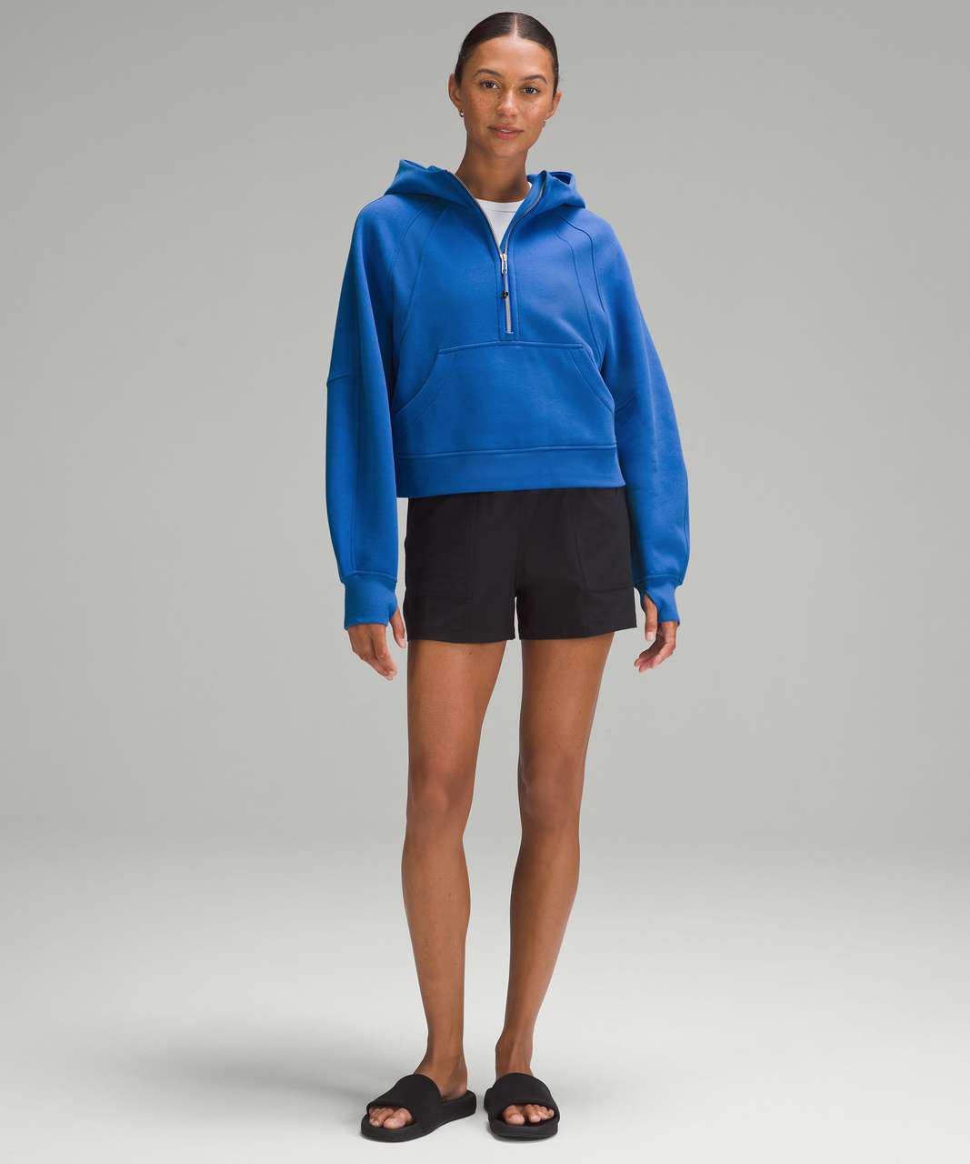 Lululemon Scuba Oversized Half-Zip Hoodie - Blazer Blue Tone Lululemon Scuba Oversized Half-Zip Hoodie - Blazer Blue Tone