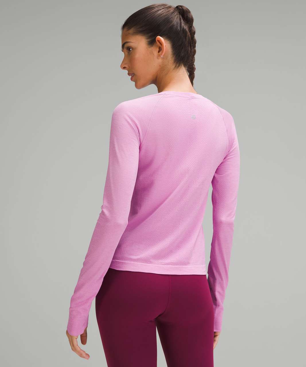 Lululemon Swiftly Tech Long-Sleeve Shirt 2.0 *Race Length - Dahlia Mauve / Dahlia Mauve (First Release)