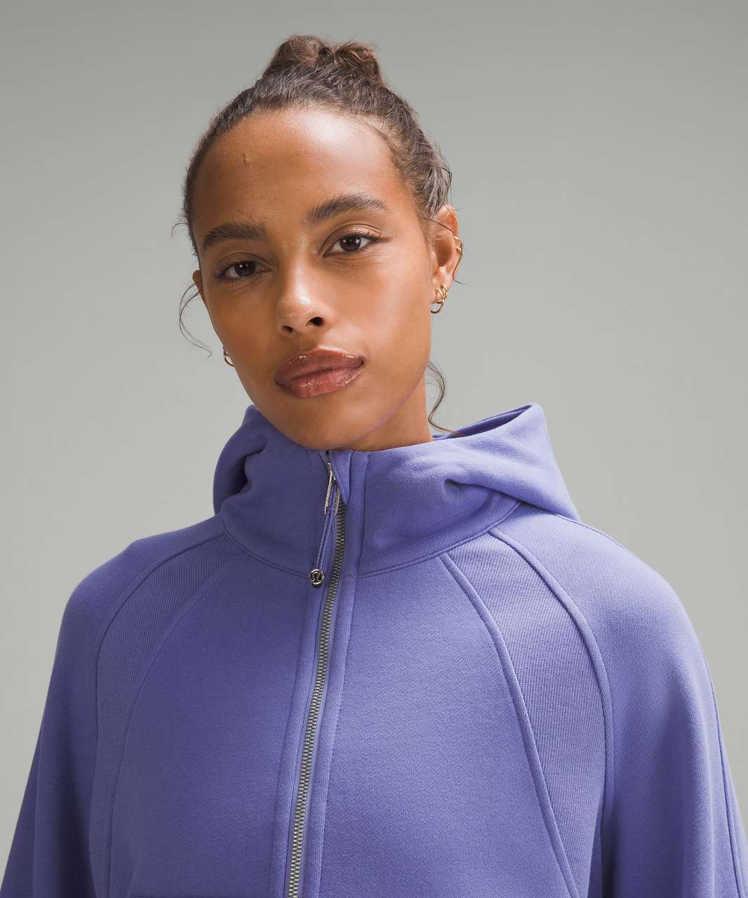 Lululemon Scuba Oversized Full-Zip Hoodie - Dark Lavender