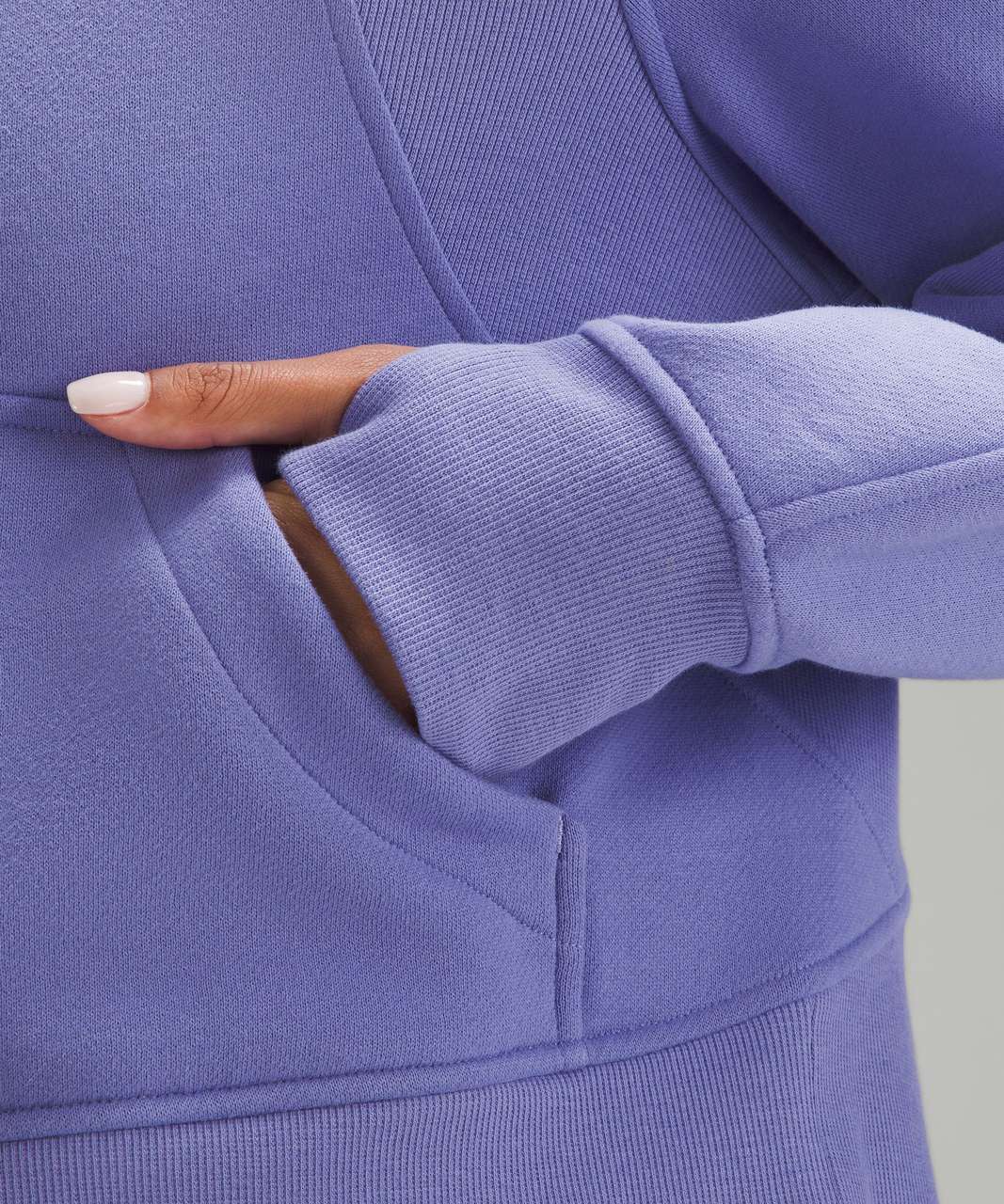 Lululemon Scuba Oversized Full-Zip Hoodie - Dark Lavender