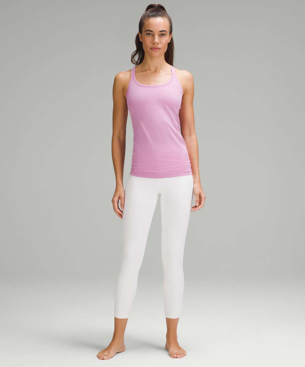 Lululemon Ebb to Street Tank Top - Dahlia Mauve