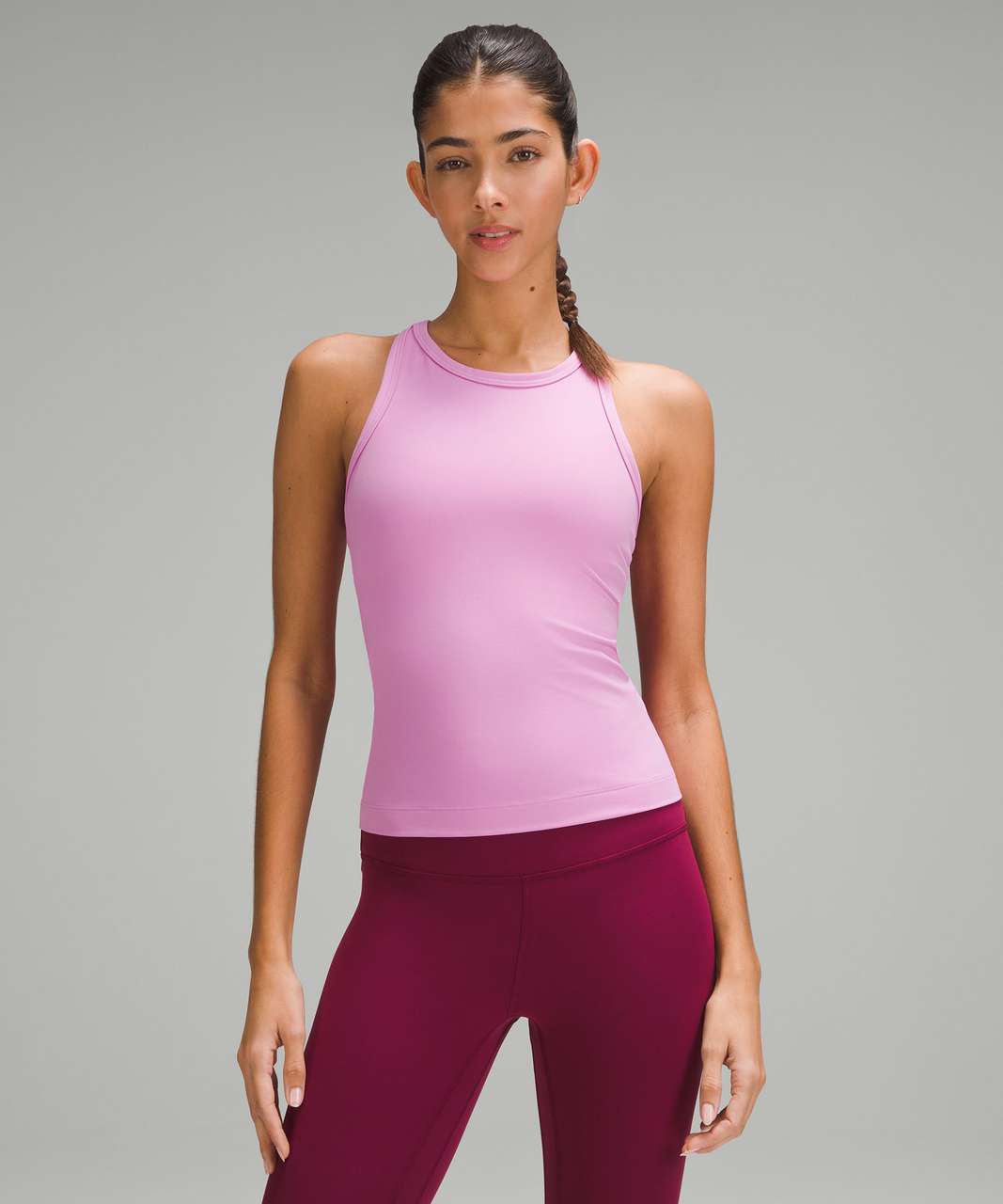 Lululemon Align Waist-Length Tank Top - Sonic Pink - lulu fanatics