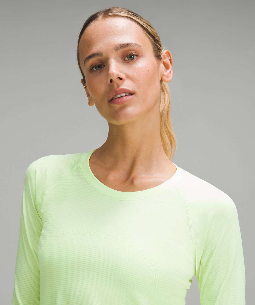 Lululemon Swiftly Tech Long-Sleeve Shirt 2.0 - Faded Zap / Faded Zap