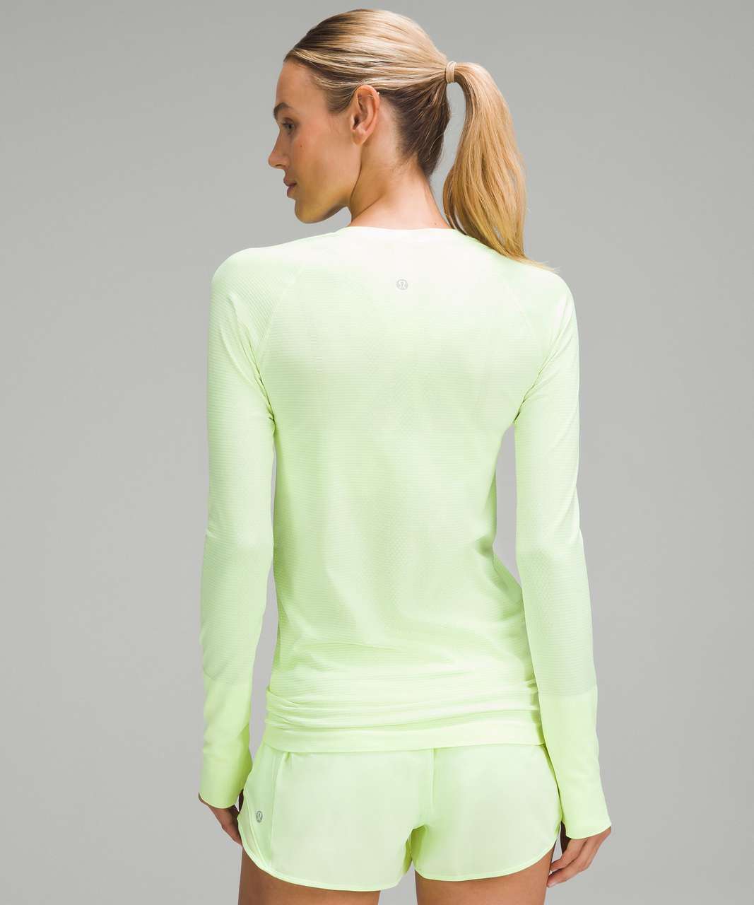 Lululemon Swiftly Tech Long-Sleeve Shirt 2.0 - Faded Zap / Faded Zap