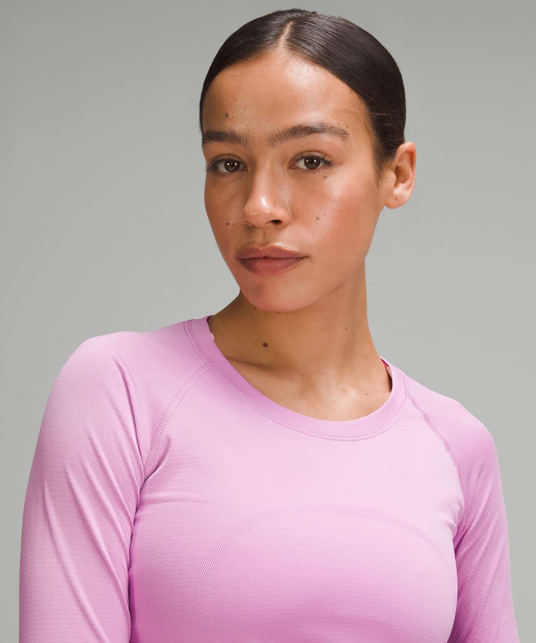 Lululemon Swiftly Tech Long-Sleeve Shirt 2.0 - Dahlia Mauve / Dahlia Mauve