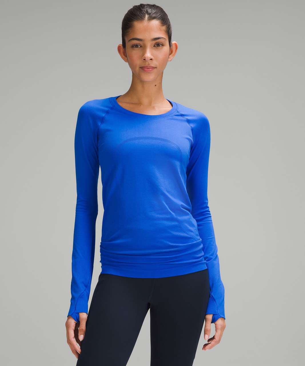 Lululemon Swiftly Tech Long-Sleeve Shirt 2.0 - Blazer Blue Tone