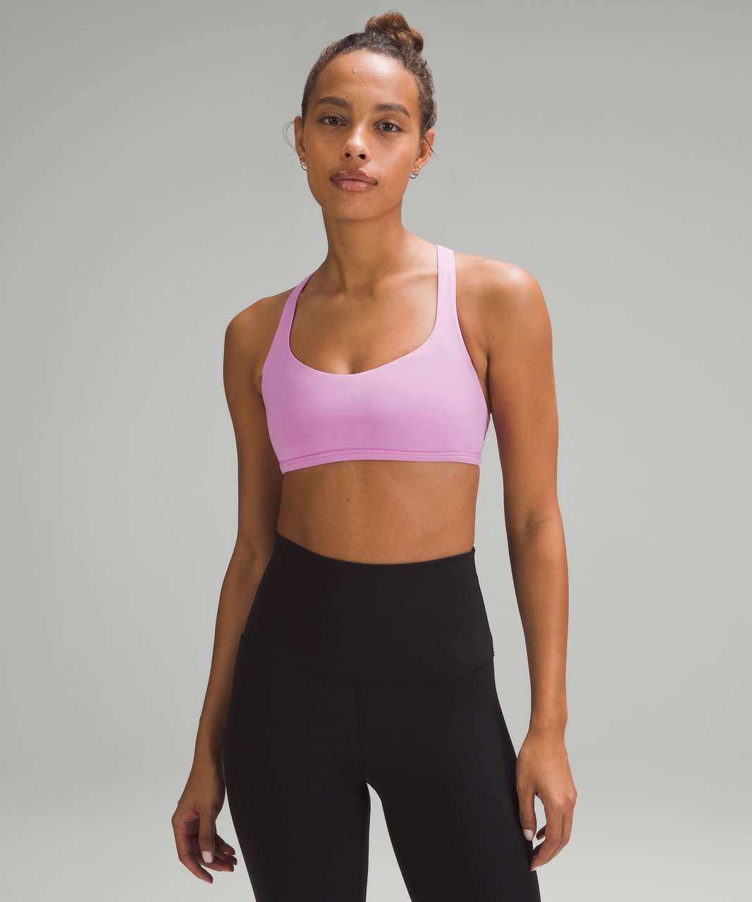 Lululemon Free to Be Bra - Wild *Light Support, A/B Cup - Dahlia Mauve -  lulu fanatics