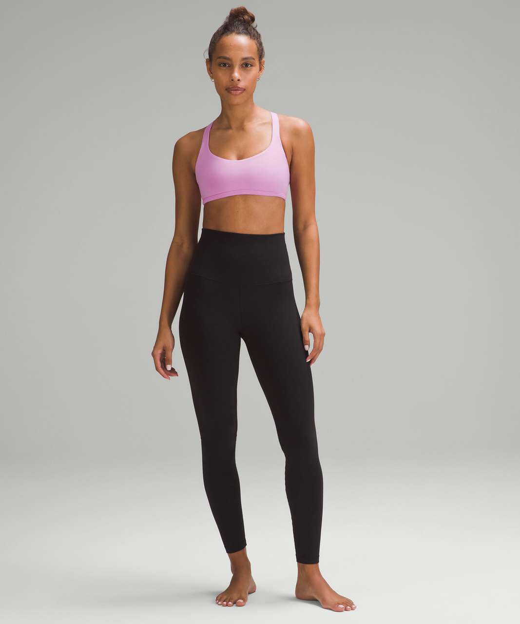 Lululemon Free To Be Moved Bra Size 10 A/B Cup Powdered Mauve Dark Multiple  Size M - $42 (38% Off Retail) - From Royal