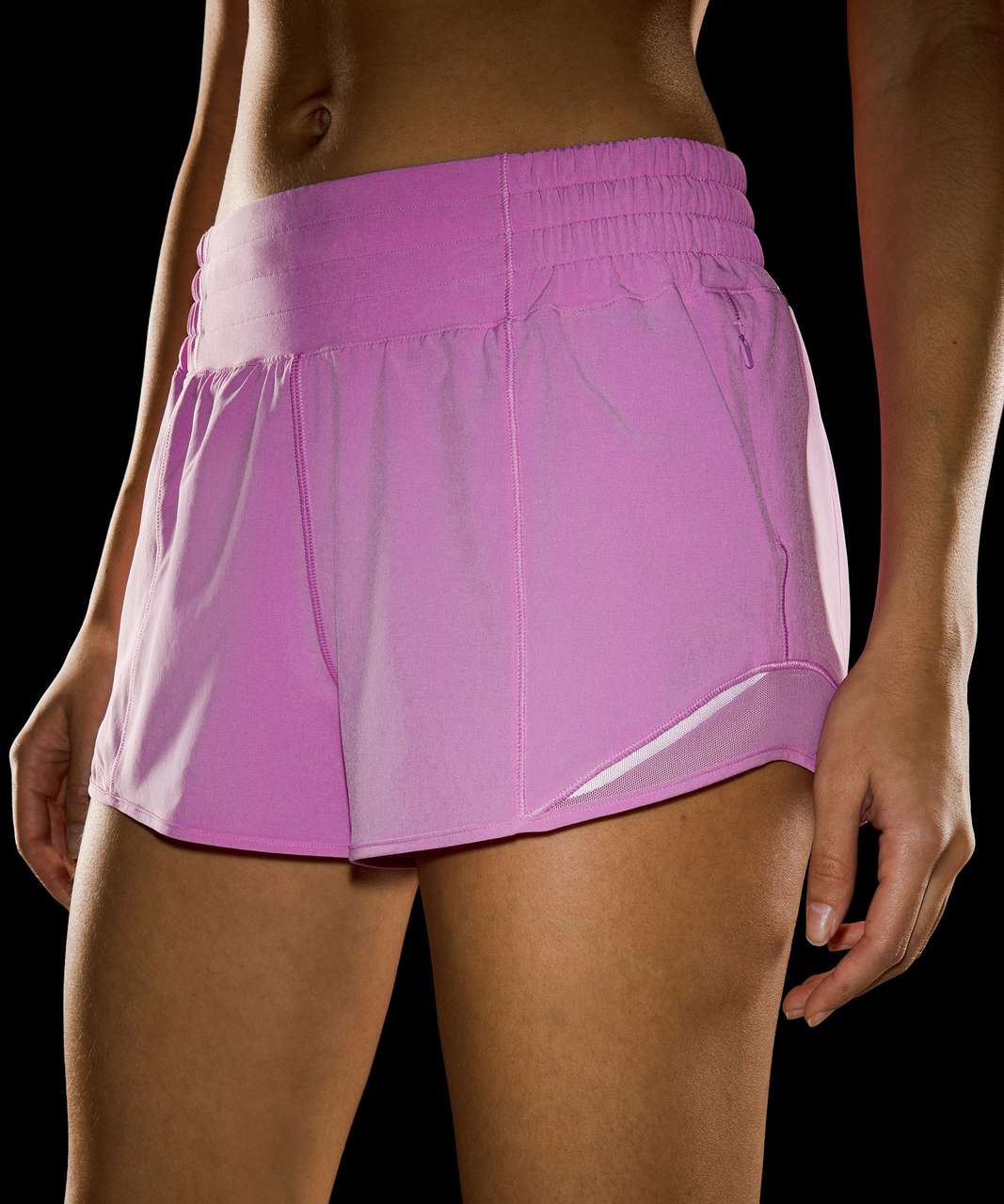 Lululemon Hotty Hot High-Rise Lined Short 2.5" - Dahlia Mauve