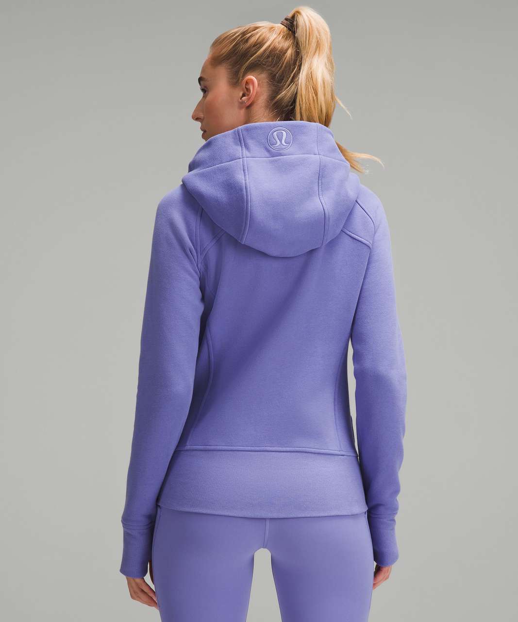 Lululemon Scuba Full-Zip Hoodie - Dark Lavender