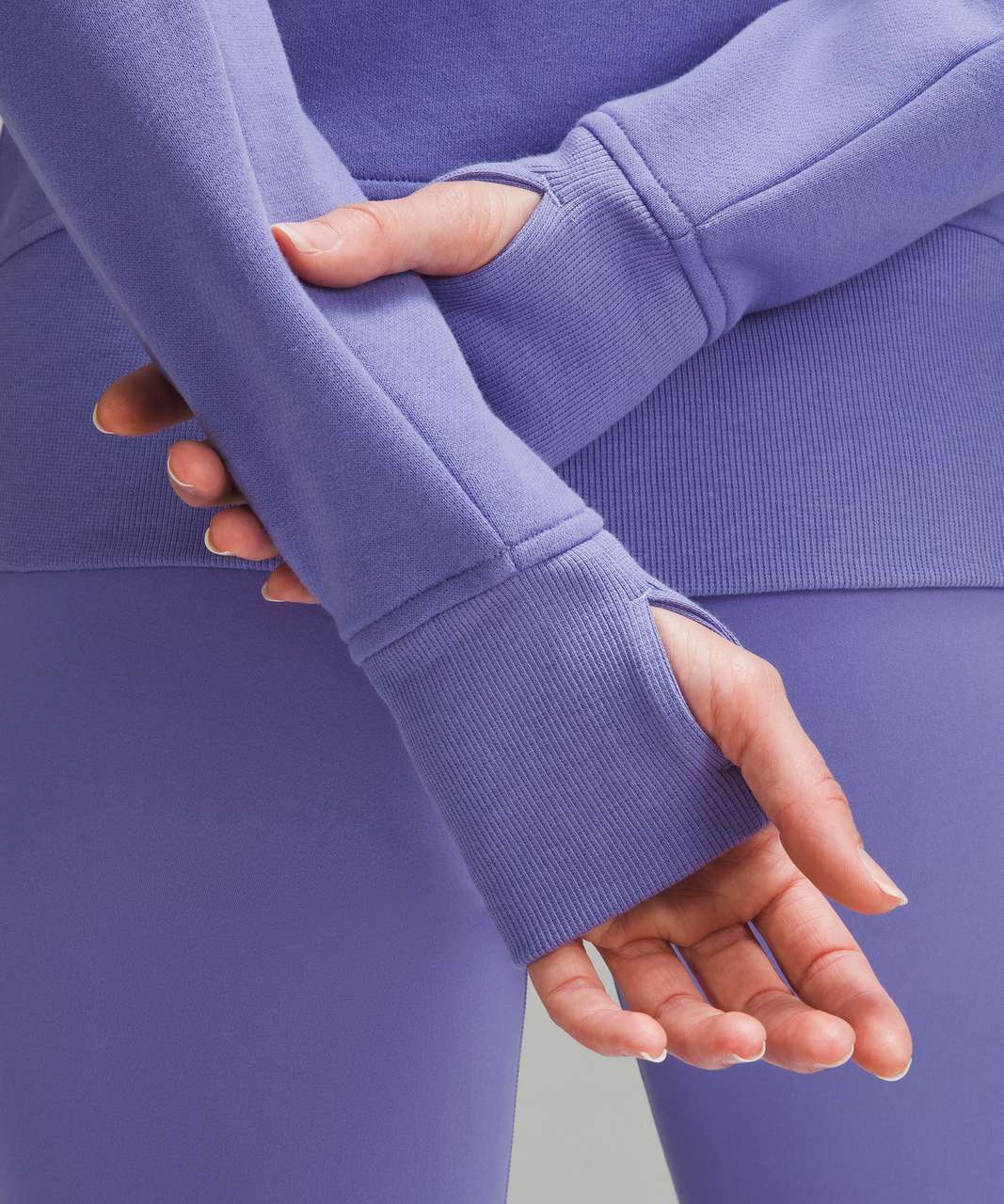 Lululemon Scuba Full-Zip Hoodie - Dark Lavender