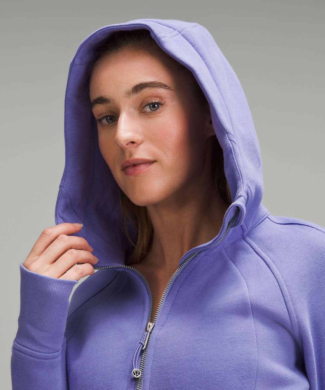 Lululemon Scuba Full-Zip Hoodie - Dark Lavender