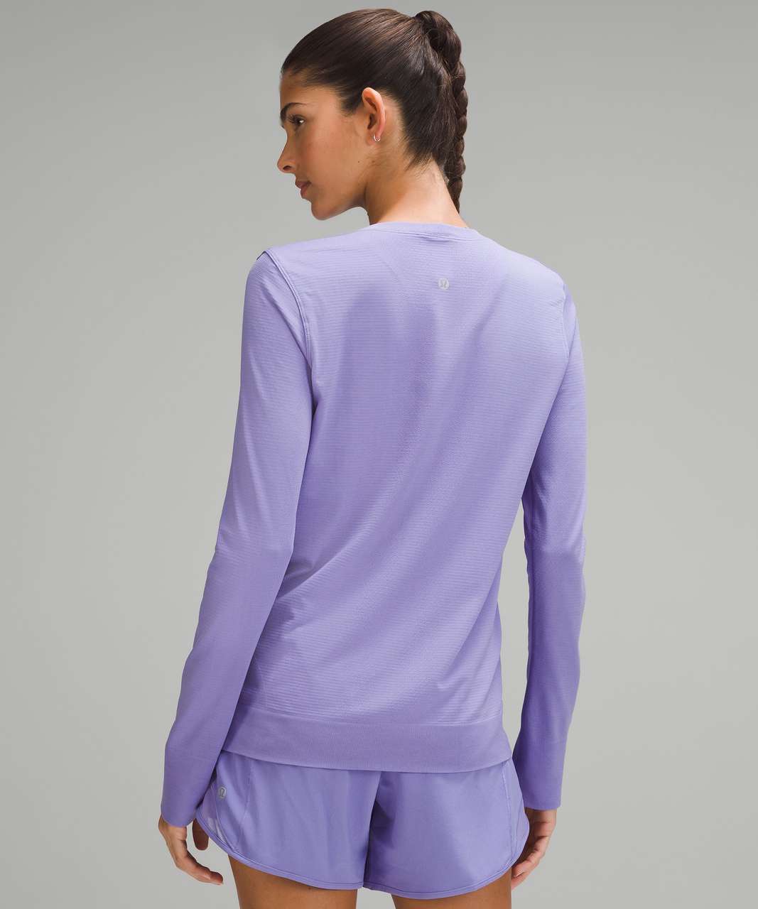 Lululemon Swiftly Relaxed Long-Sleeve Shirt - Dark Lavender / Dark Lavender