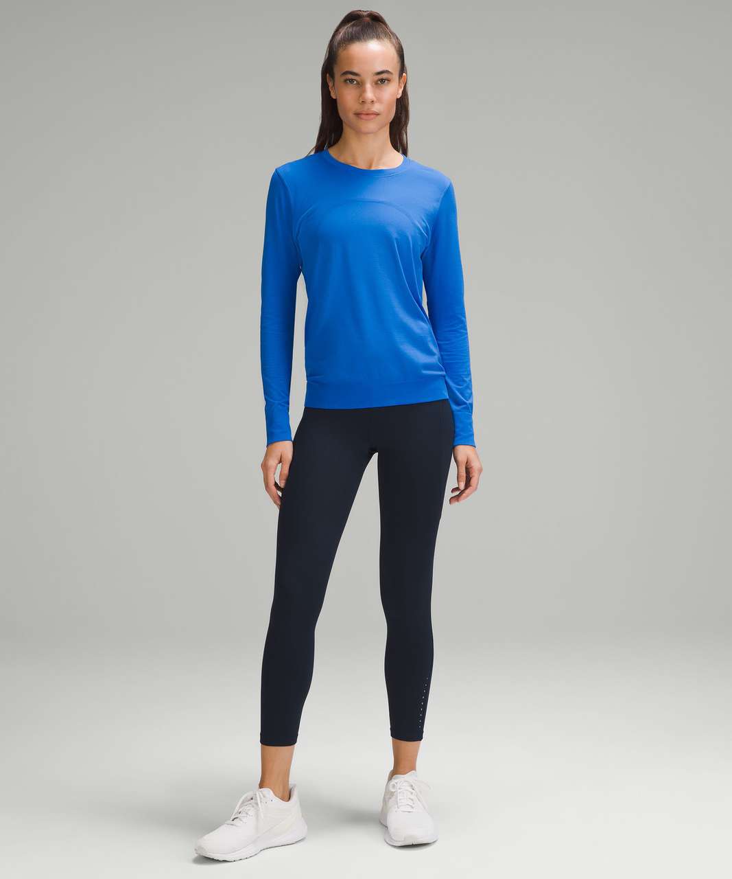 Lululemon Swiftly Relaxed Long-Sleeve Shirt - Utility Blue