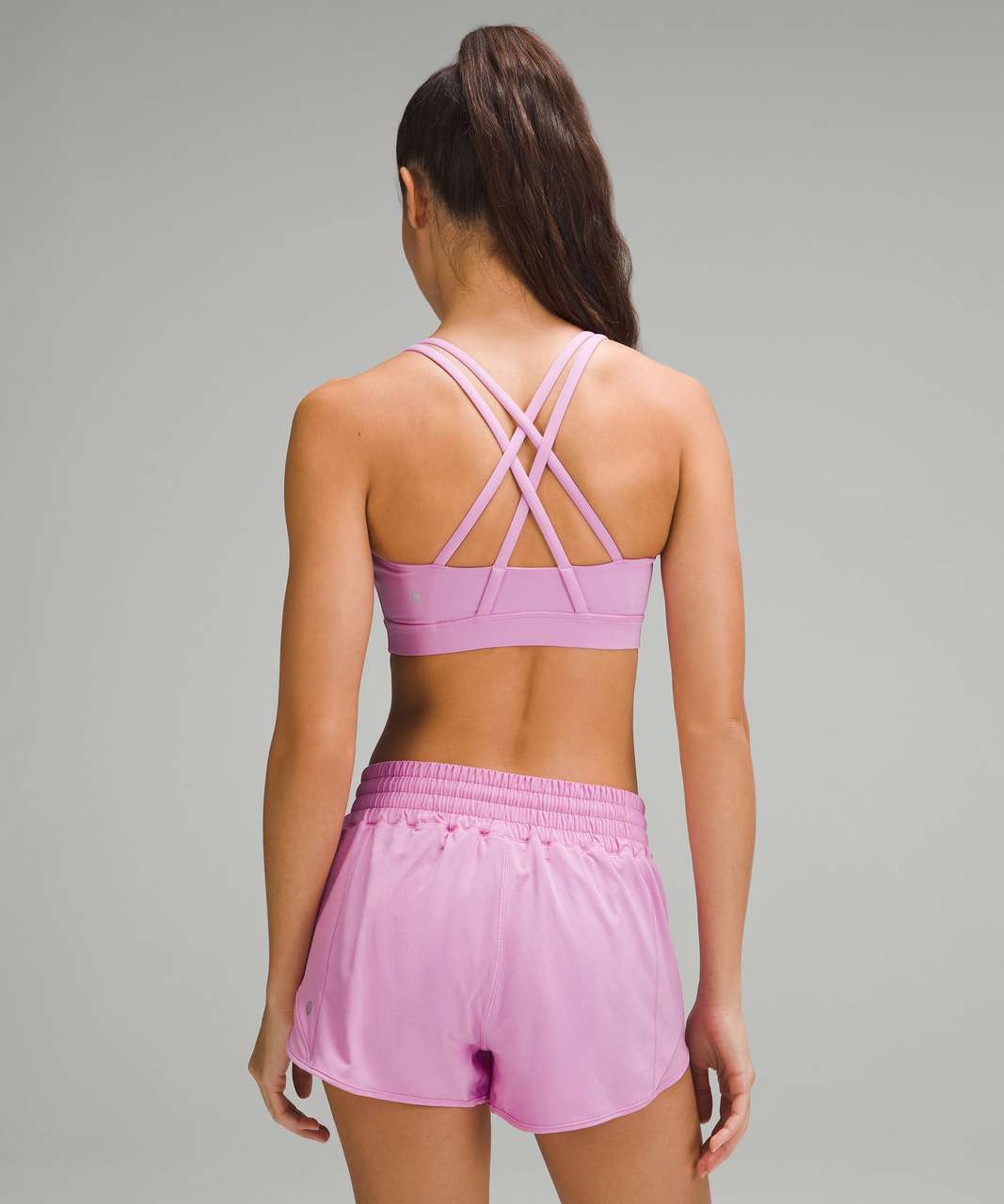 Lululemon Energy Bra - Light Coral - lulu fanatics