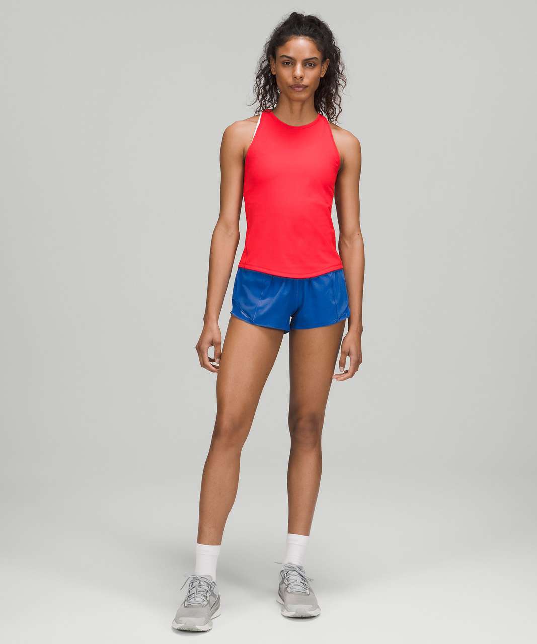 Lululemon Hotty Hot Low-Rise Lined Short 2.5 - Blue Chill - lulu fanatics