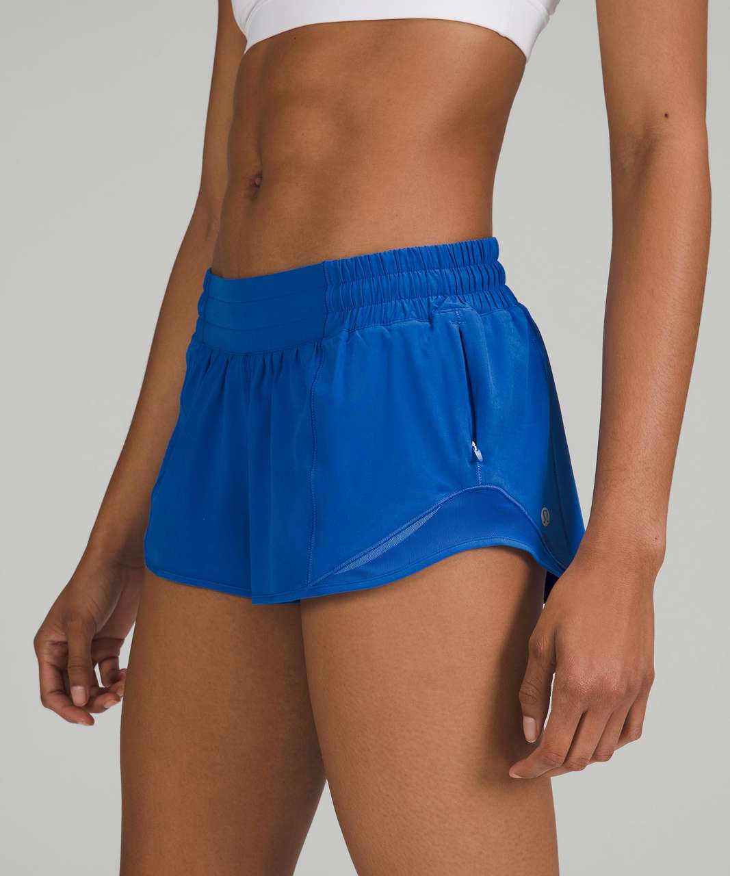 Lululemon Hotty Hot Low-Rise Lined Short 2.5" - Blazer Blue Tone