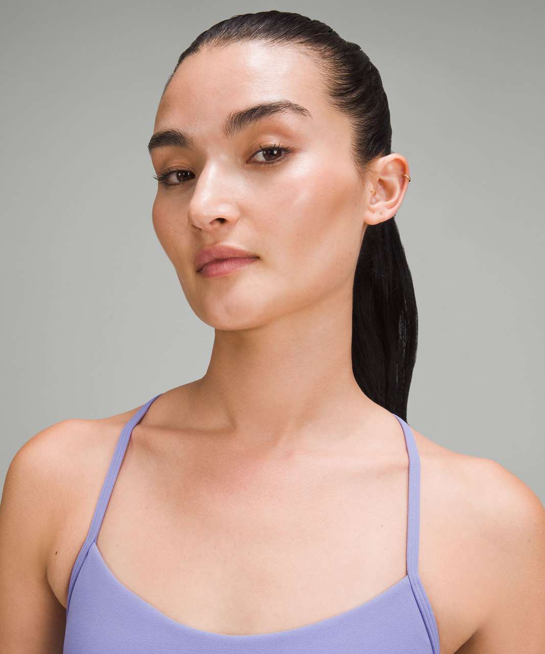 Lululemon Flow Y Bra Nulu *Light Support, A–C Cups - Dark Lavender