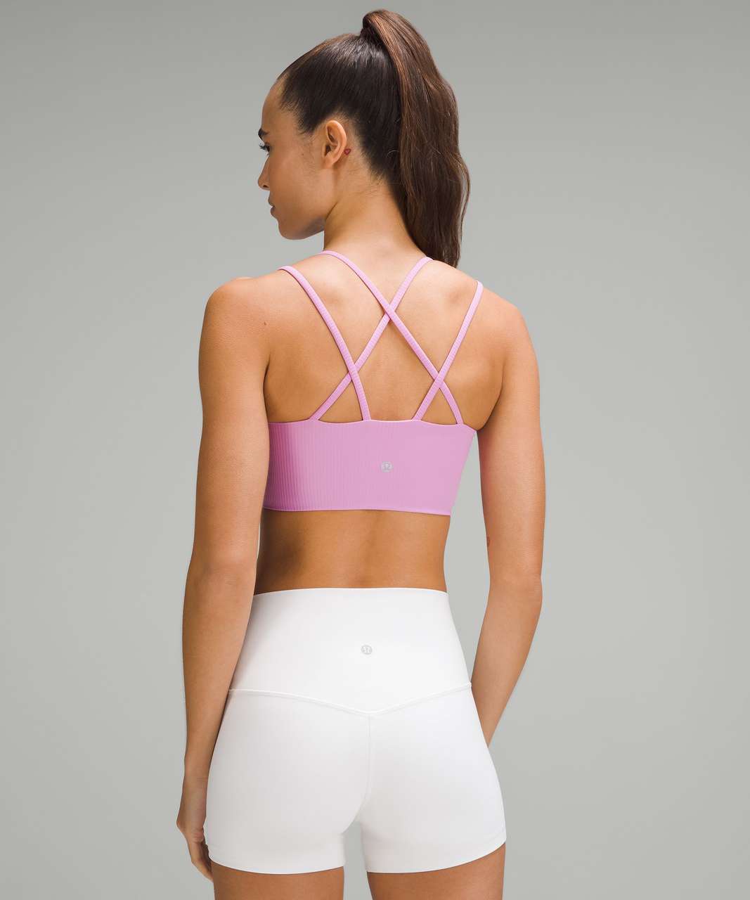 Lululemon Like A Cloud Longline Bra Pink Size XS - $53 (11% Off Retail) New  With Tags - From Carissa