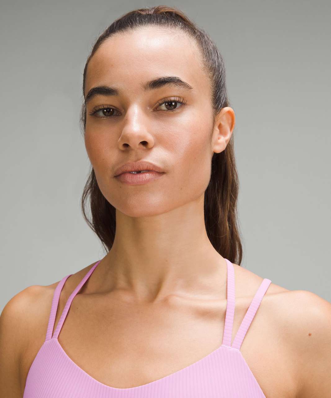 Lululemon Like a Cloud Longline Ribbed Bra Wireless Sports Bra Summer Glow  12 Size L - $61 New With Tags - From Marie