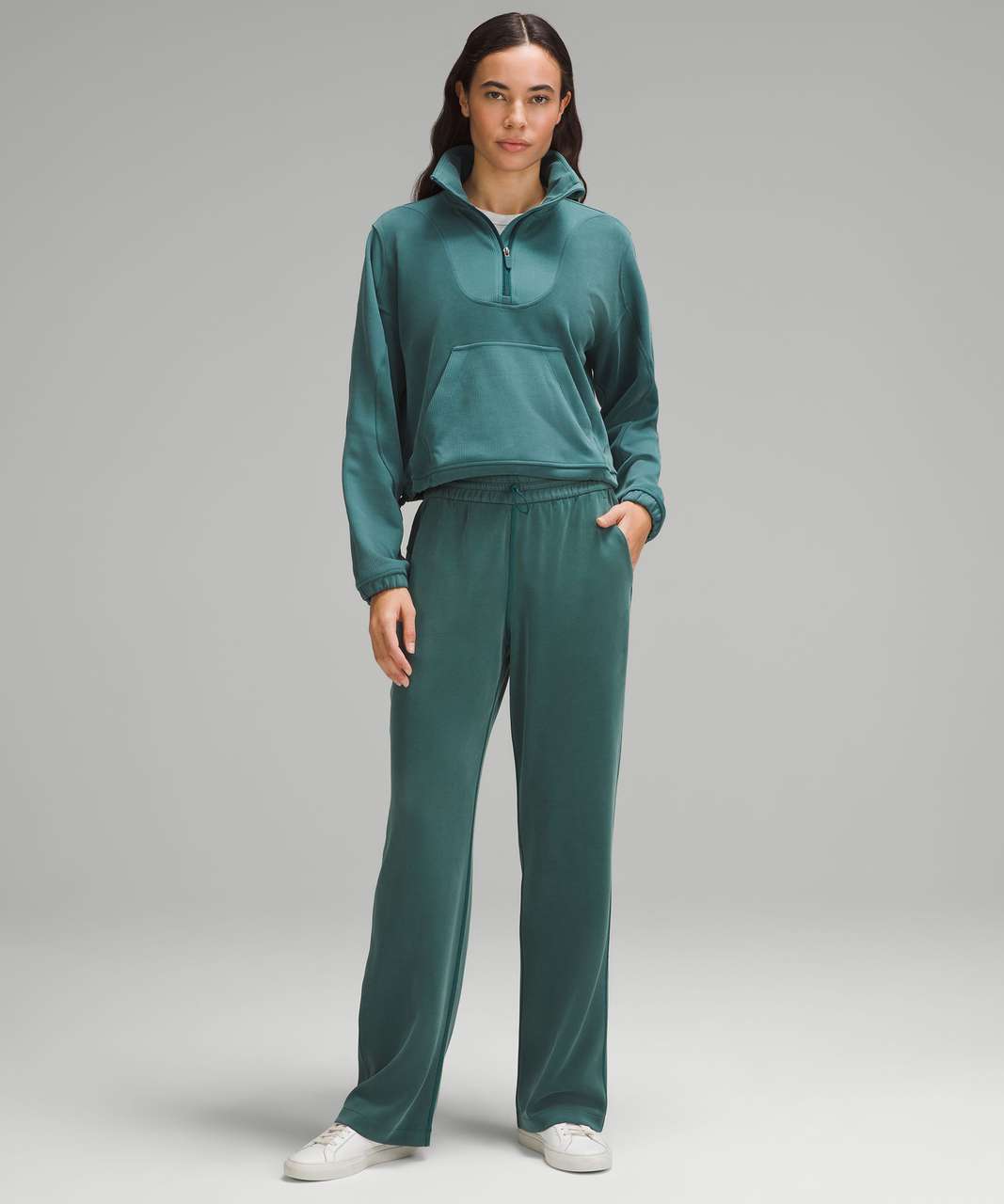 lululemon POCC *softstreme* (Tidewater Teal)  Business casual outfits,  Casual outfits, Clothes design